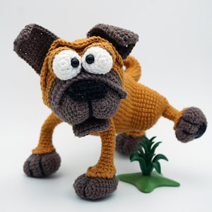 Amigurumi Pattern Paganini the Pug English Version image 1