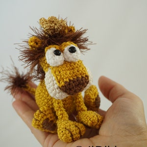 Amigurumi Häkel Muster - Lionello der Löwe - Deutsche Anleitung