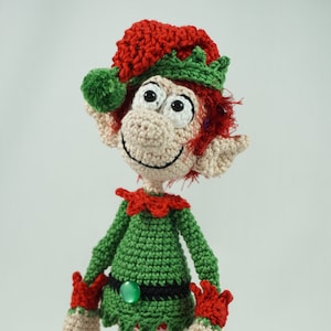 Amigurumi Pattern Christmas Elf XS English Version zdjęcie 1