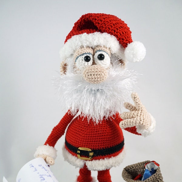 Amigurumi Pattern - Santa Claus XL - English Version