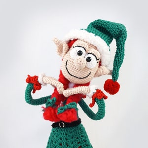 Amigurumi Pattern - Elfrida the Christmas Elf - English Version