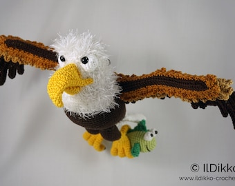 Amigurumi Pattern - Earl the Eagle - English Version