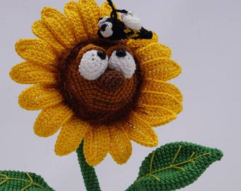 Amigurumi Pattern - Sonny the Sunflower - English Version