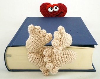 Amigurumi Pattern - Valentine Bookmark - English Version