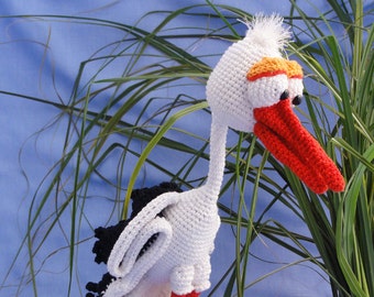 Amigurumi Pattern - Stuart the Stork - English Version