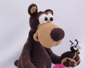 Amigurumi Pattern - Bernard the Bear - English Version