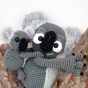 Amigurumi Pattern - Kleo and Kloe the Koalas - English Version