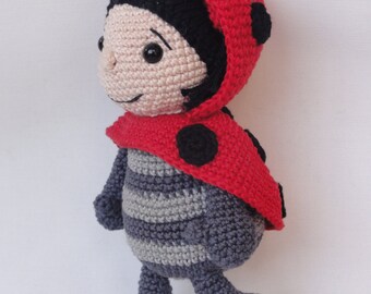 crochet ladybug etsy