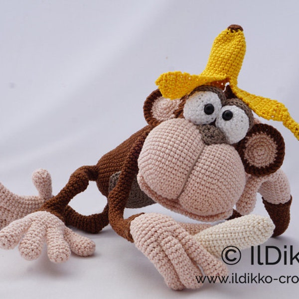 Amigurumi Pattern - Charles the Chimp - English Version