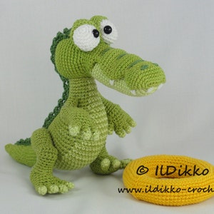 Amigurumi Pattern Conrad the Crocodile English Version Bild 2