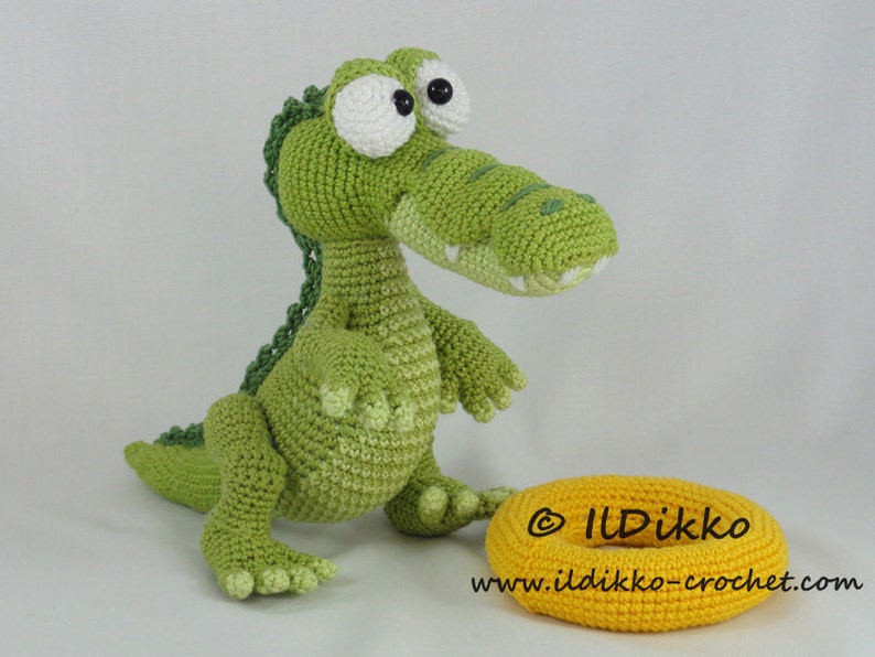 Amigurumi Pattern Conrad the Crocodile English Version Bild 2