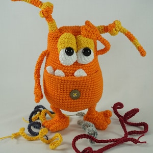 Amigurumi Pattern Webster the Monster English Version image 5