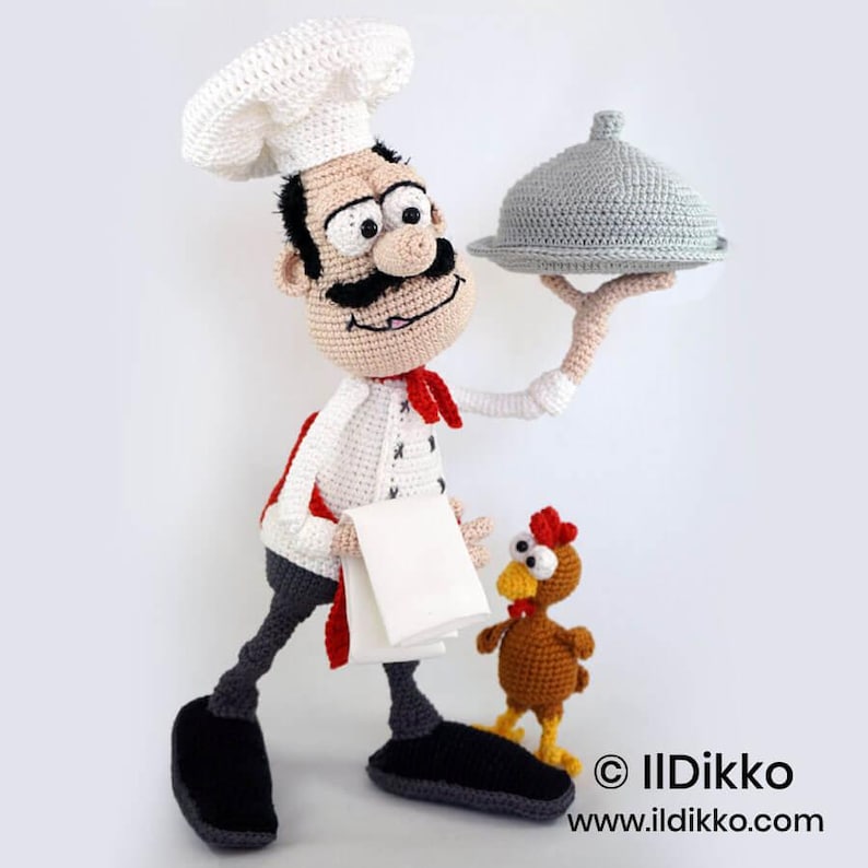 Amigurumi Pattern - Toni Spaghettoni - English Version Bild 2