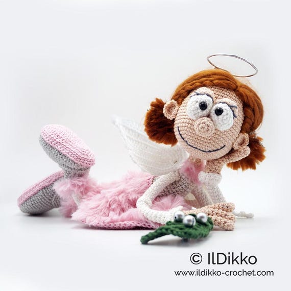 Amigurumi Häkel Muster - Gloria der Engel – Deutsche Anleitung