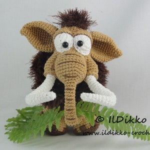 Amigurumi Pattern - Maurice the Mammoth - English Version