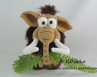 Amigurumi Pattern - Maurice the Mammoth - English Version