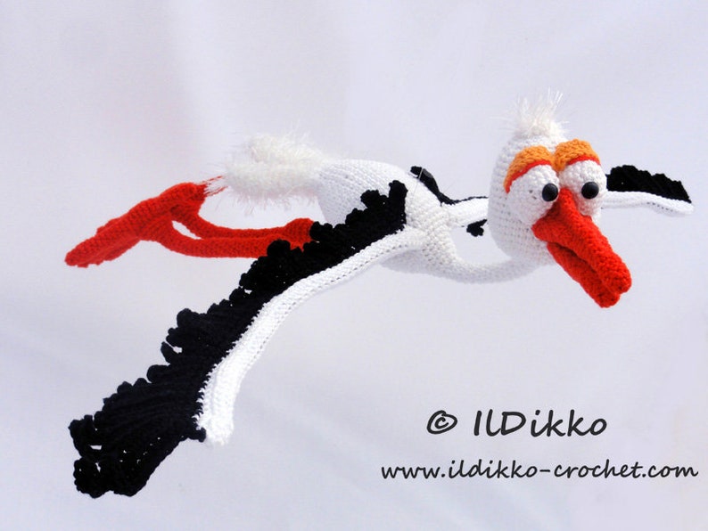 Amigurumi Pattern Stuart the Stork English Version image 8