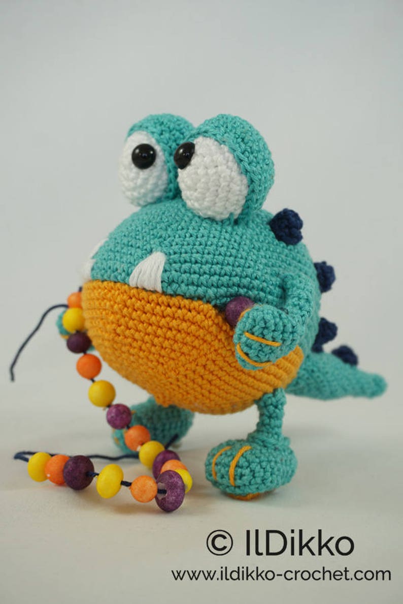 Amigurumi Pattern Buster the Monster English Version image 1