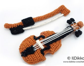Amigurumi Pattern - Violin - English Version