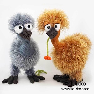 Amigurumi Pattern - Silly and Sally the Silkie Chickens - English Version