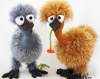 Amigurumi Pattern - Silly and Sally the Silkie Chickens - English Version
