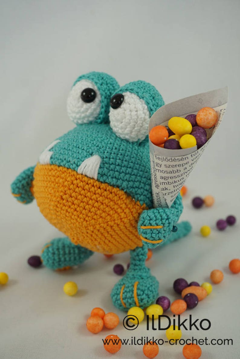 Amigurumi Pattern Buster the Monster English Version image 3