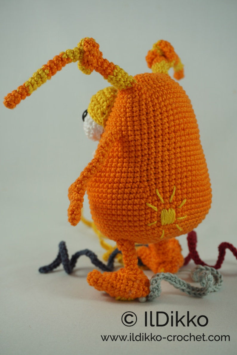 Amigurumi Pattern Webster the Monster English Version image 9
