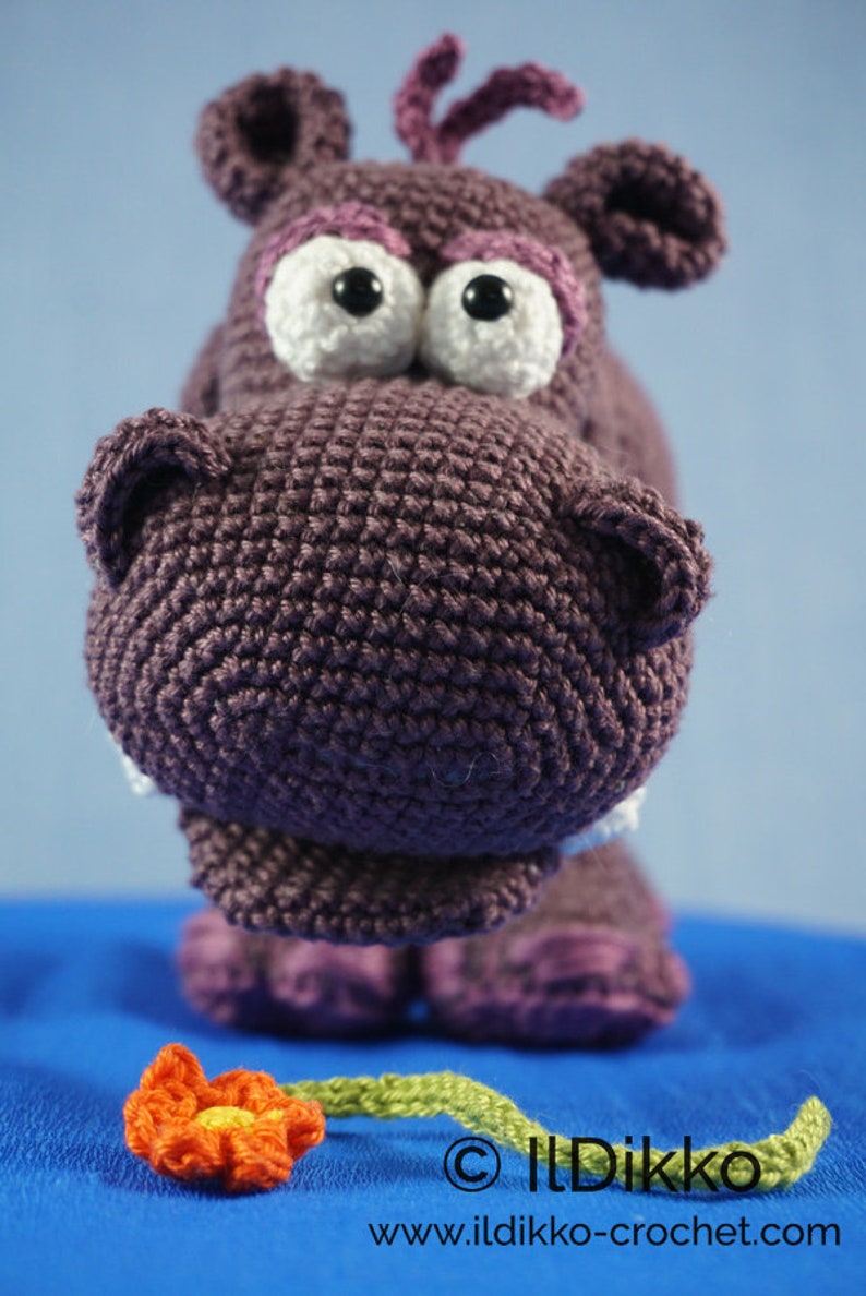 Amigurumi Pattern Hippolyte the Hippo English Version image 10