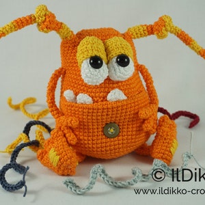 Amigurumi Pattern Webster the Monster English Version image 7