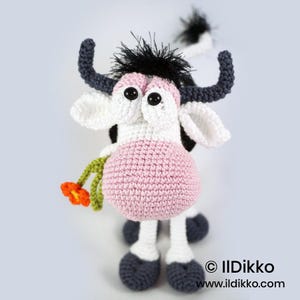 Amigurumi Animal Crochet Pattern – MOONA LISA the Cow by IlDikko – English Version PDF image 6