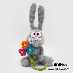 Amigurumi Häkel Muster - Rudy das Kaninchen - Deutsche Anleitung