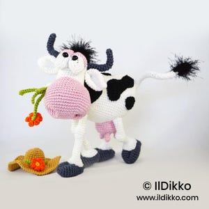 Amigurumi Pattern - Moo-na Lisa - English Version