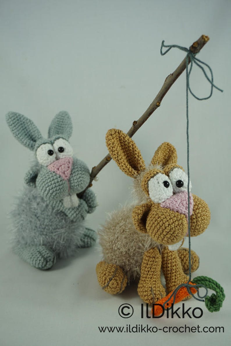 Amigurumi Pattern Bunny and Clyde English Version image 2