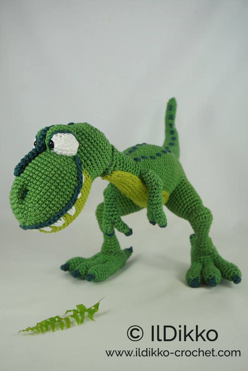 Amigurumi Pattern T-mothy the T-rex English Version image 9