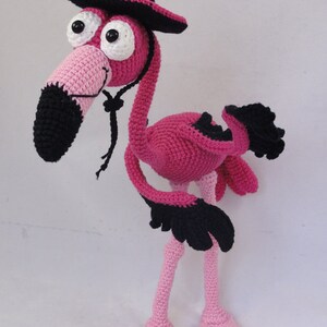 Amigurumi Pattern Fernando el Flamenco English Version image 5