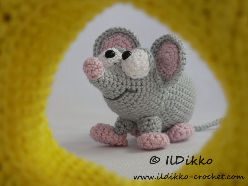 Amigurumi Pattern Manfred the Mouse English Version image 5
