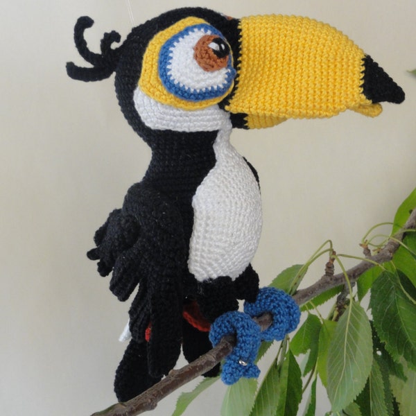 Amigurumi Pattern - Carlos the Toucan - English Version