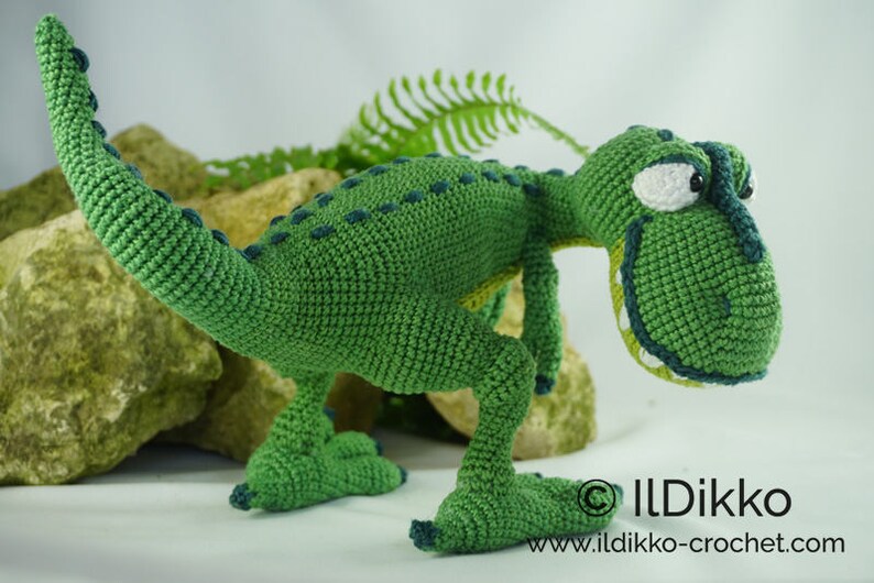 Amigurumi Pattern T-mothy the T-rex English Version image 5