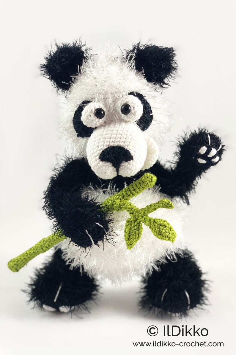 Amigurumi Pattern Pangu the Panda English Version image 10