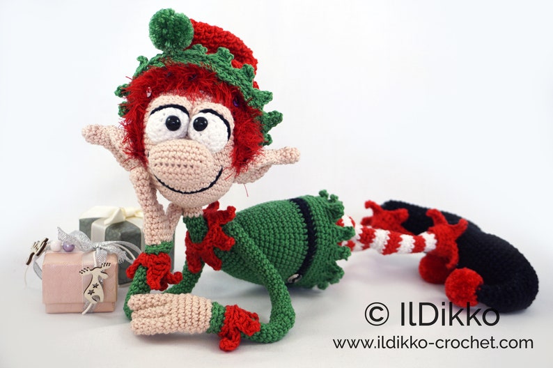 Amigurumi Pattern Christmas Elf English Version image 9