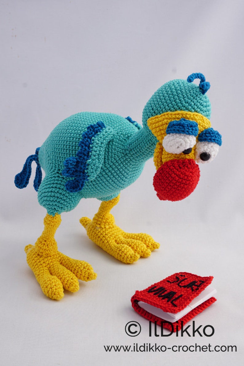 Amigurumi Pattern Didi the Dodo English Version image 3