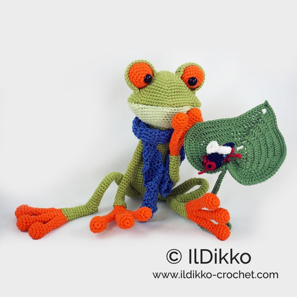 Amigurumi Pattern - Fred the Frog - English Version