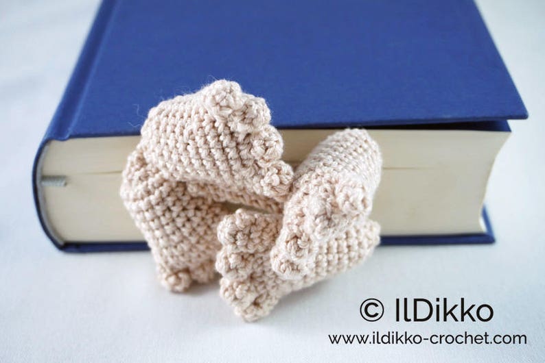 Amigurumi Pattern Valentine Bookmark English Version image 10