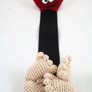 Amigurumi Pattern Valentine Bookmark English Version image 9