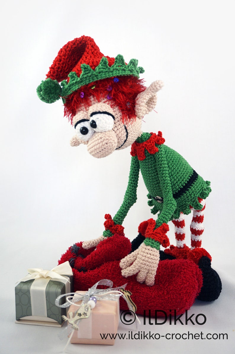 Amigurumi Pattern Christmas Elf English Version image 4