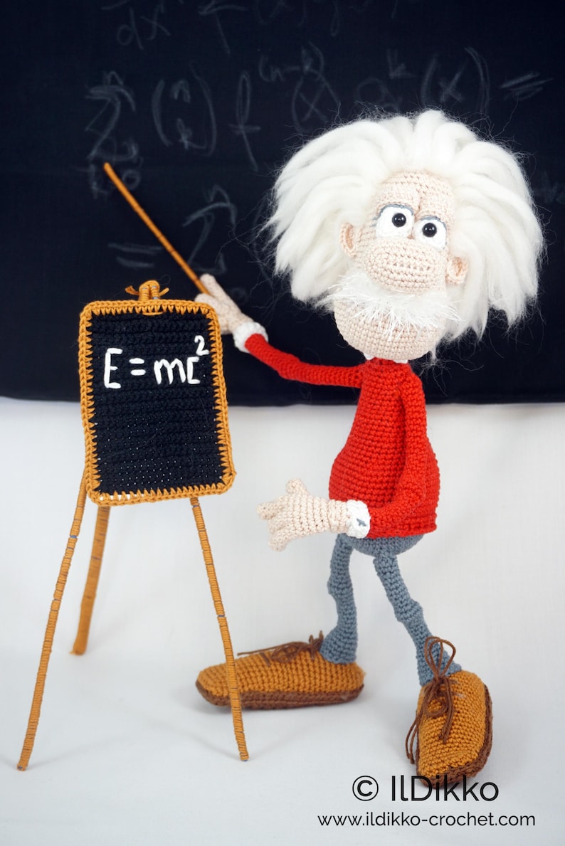 Amigurumi Pattern - Albert the Scientist - English Version imagen 12
