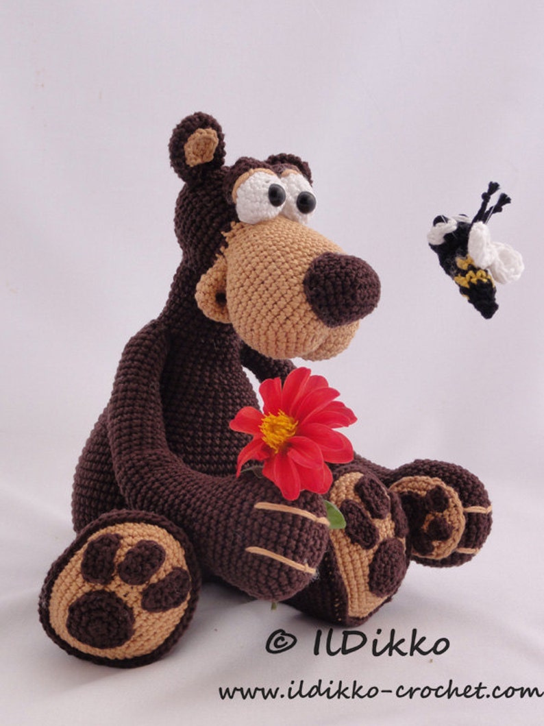 Amigurumi Pattern Bernard the Bear English Version image 2