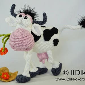 Amigurumi Pattern - Moo-na Lisa - English Version