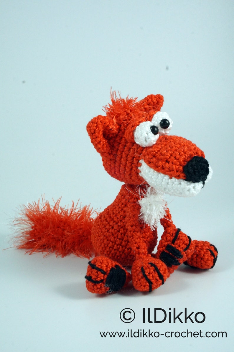 Amigurumi Pattern Friedrich the Fox XS image 4