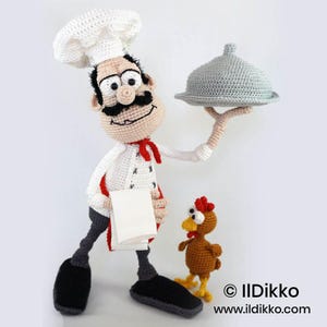 Amigurumi Pattern - Toni Spaghettoni - English Version